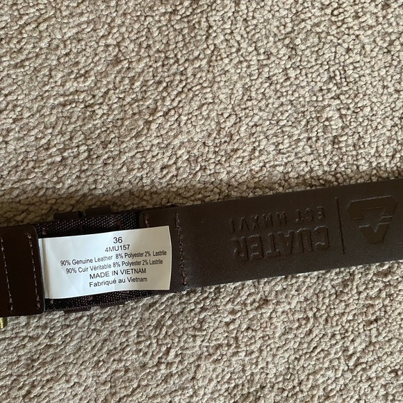 Never worn Men’s Cuater Jinx Belt Size 36 - Picture 3 of 3